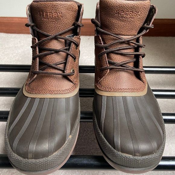 SPERRY Men Cold Bay Leather Chukka Boot NEW - NWOB - Picture 1 of 8
